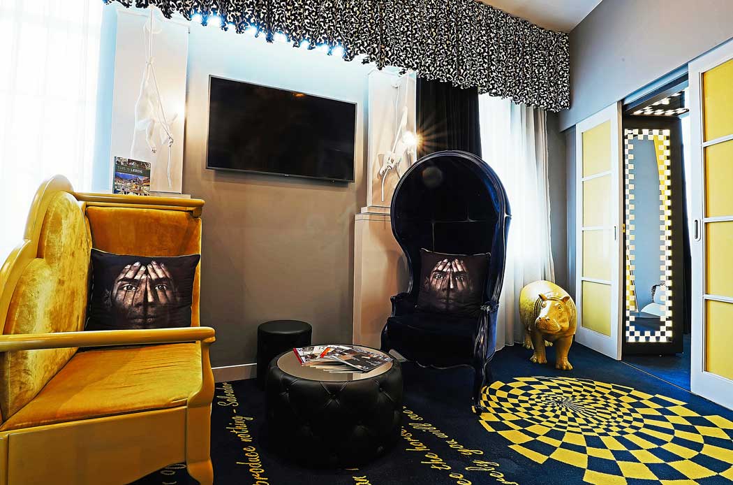 The quirky decor in the hotel's suites is not to everyone's taste. (Photo: Malmaison Hotels [CC BY-ND 2.0])