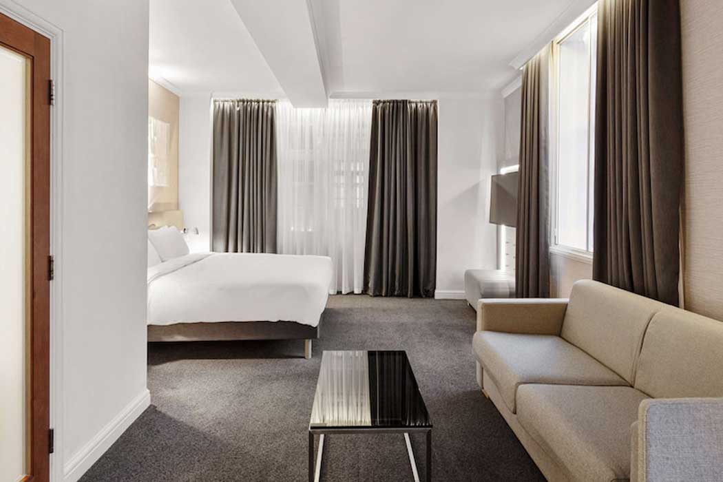 One of the hotel's junior suites. (Photo: Radisson Hotel Group)