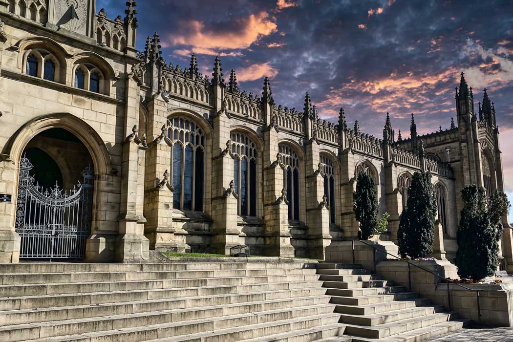 Wakefield Cathedral in Wakefield, West Yorkshire