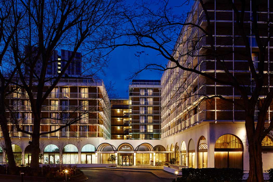 The London Marriott Hotel Regents Park was built in 1973 and looks dated from the outside; however, the interior has been recently renovated and it looks much nicer inside than out. (Photo: Marriott)
