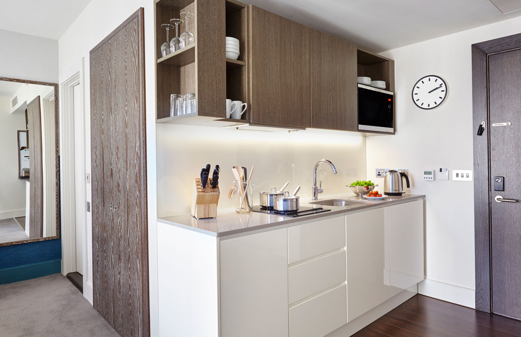 There is a small kitchen inside all the hotel's suites. (Photo: IHG Hotels & Resorts)