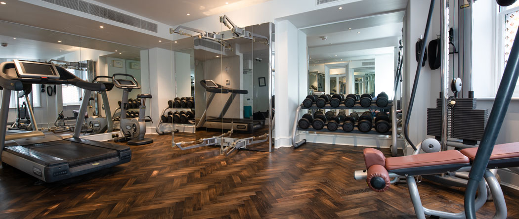 There is a small gym in the hotel's basement. (Photo: 11 Cadogan Gardens)