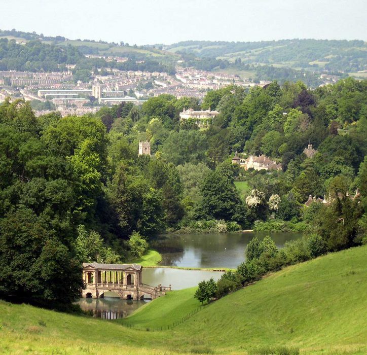 Prior Park Landscape Garden provides a lovely vantage point offering panoramic views over Bath. 