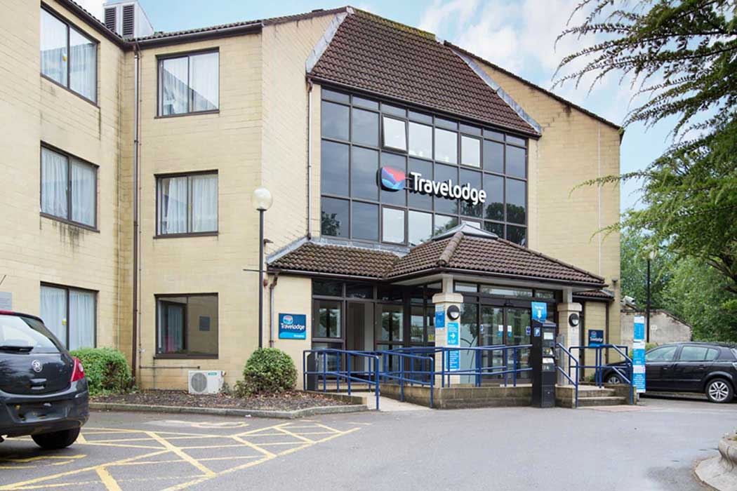 The Travelodge Bath Waterside hotel is a good value accommodation option next to the spot where the Kennet and Avon Canal meets the River Avon. It is only a five-minute walk to Bath Spa railway station. (Photo © Travelodge)