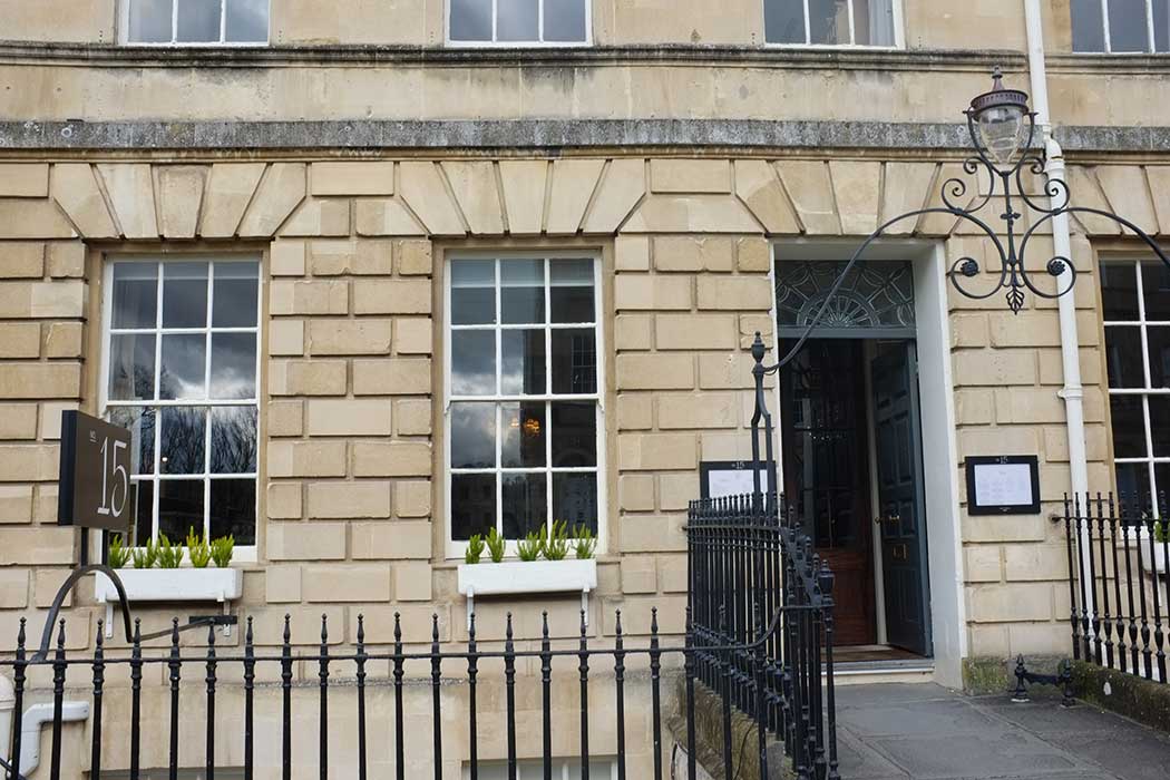 No. 15 Great Pulteney is a boutique hotel in a grand Georgian building, just a short walk from the centre of Bath. (Photo © 2024 Rover Media)