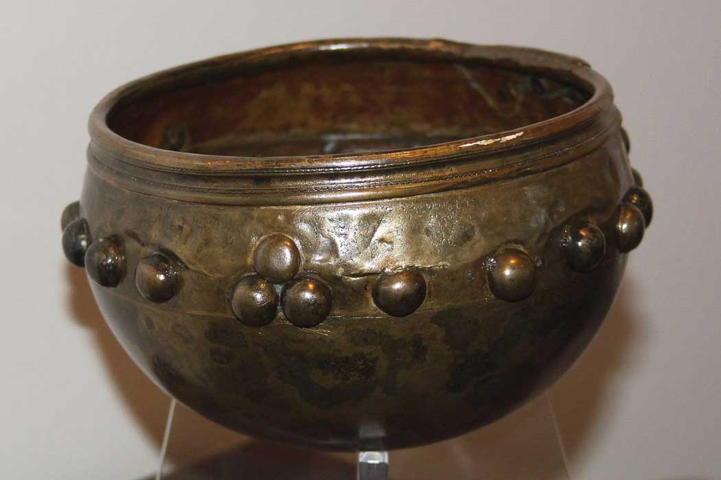 The bronze Glastonbury Bowl dates from the first century and is considered the highlight of the museum's collection. (Photo: Rodw [CC BY-SA 30])