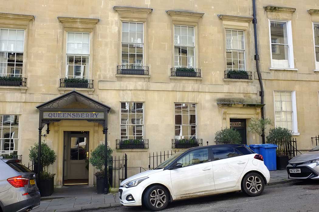 The Queensberry Hotel is an elegant independent hotel just a short walk north of Bath’s city centre. (Photo © 2024 Rover Media)