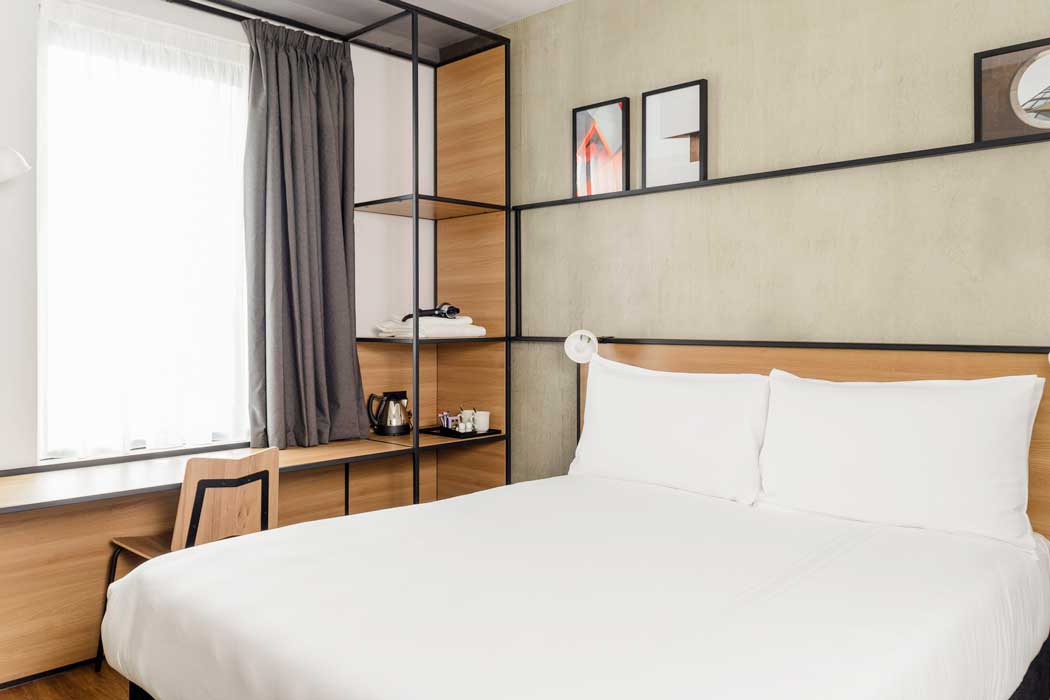 A double room at the ibis Bridgwater. (Photo: ALL – Accor Live Limitless)