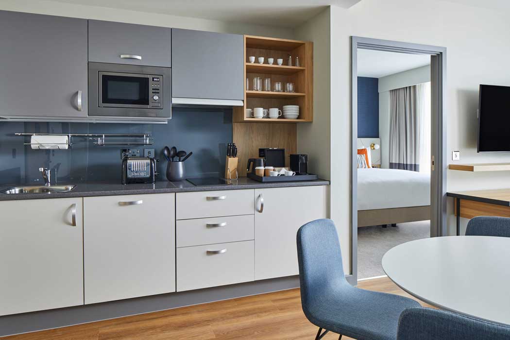The suites at the Residence Inn Slough are self-contained with their own kitchen facilities. (Photo: Marriott)