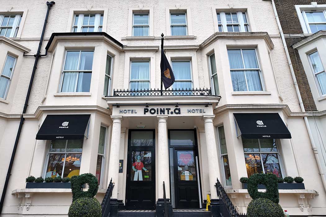 The Point A Kensington hotel offers great value for money and its Cromwell Road location is very convenient to Earls Court and Kensington with easy access to other destinations elsewhere in London. (Photo © 2024 Rover Media Pty Ltd)