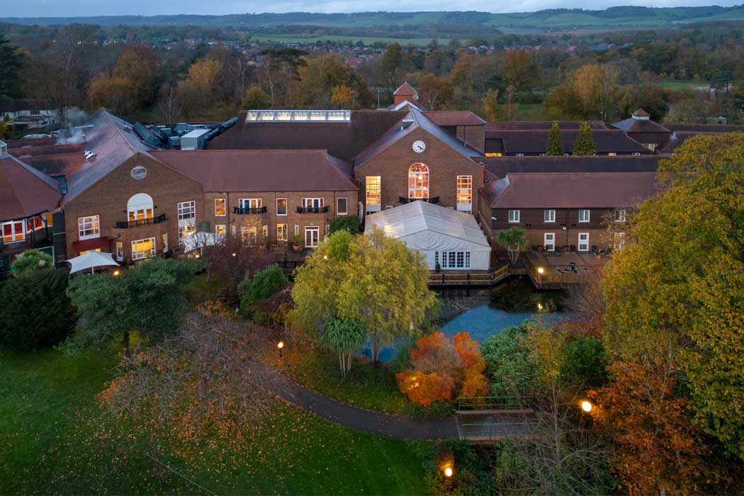 The Delta Hotels Tudor Park Country Club is a large hotel on expansive grounds, located around midway between central Maidstone and Leeds Castle. (Photo: Marriott)