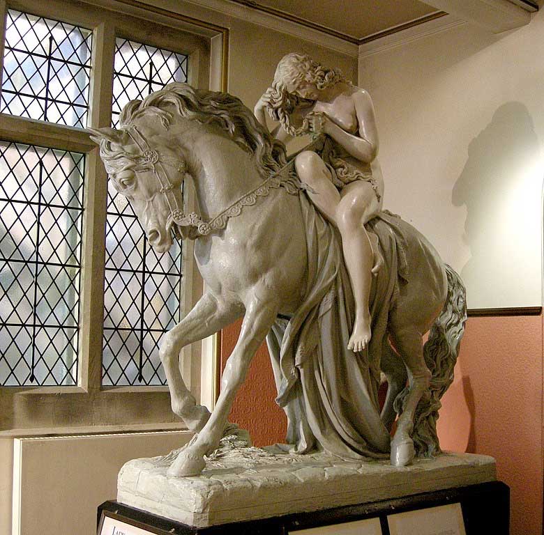 The statue of Lady Godiva by John Thomas is considered one of the highlights of the museum’s fine art collection. (Photo: Linda Spashett [CC BY 3.0])