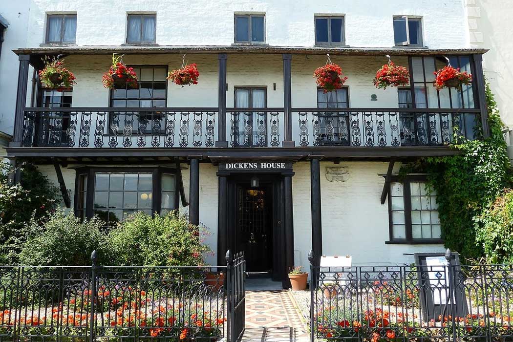 The Dickens House Museum in Broadstairs was the home of Mary Peason Strong, a friend of Charles Dickens who was the inspiration for Betsey Trotwood in David Copperfield. (Photo: Rob Farrow [CC BY-SA 2.0])