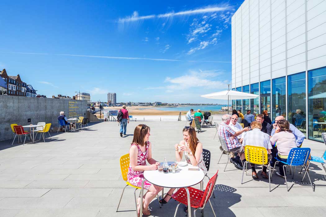 The cafe at the Turner Contemporary. (Photo: Visit Thanet) 