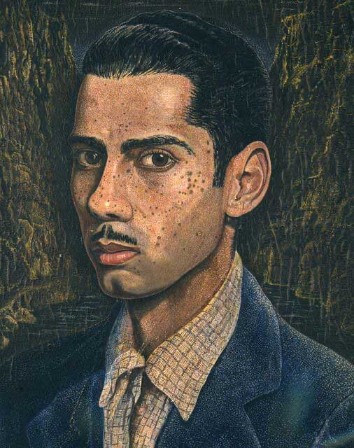 Ed Clark,Self Portrait, 1947-9 (Photo: © The Estate of Ed Clark. Courtesy the Estate and Hauser & Wirth.)