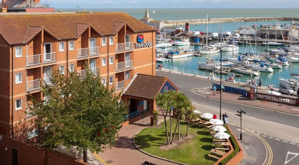 Travelodge Ramsgate Seafront is a modern budget hotel with a great location right by the Royal Harbour in Ramsgate. (Photo: Travelodge)