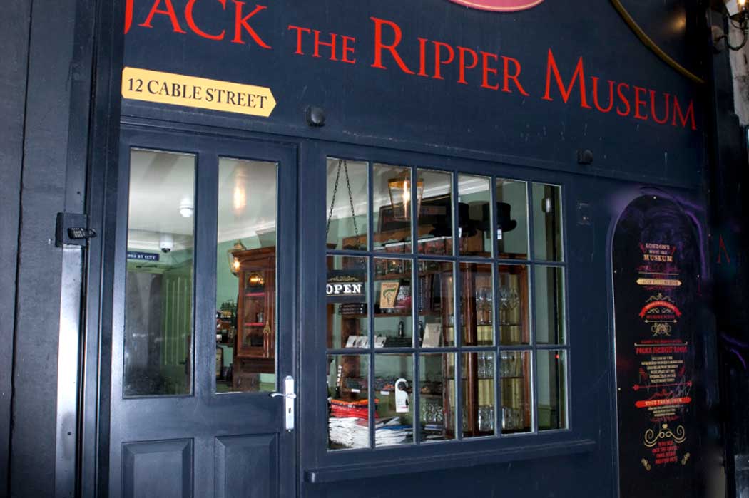 The Jack the Ripper Museum is on Cable Street in the East End, not far from where the Jack the Ripper murders took place. Note: the museum’s façade has been updated since this photo was taken. (Photo: Mike Prior [CC BY-SA 4.0])