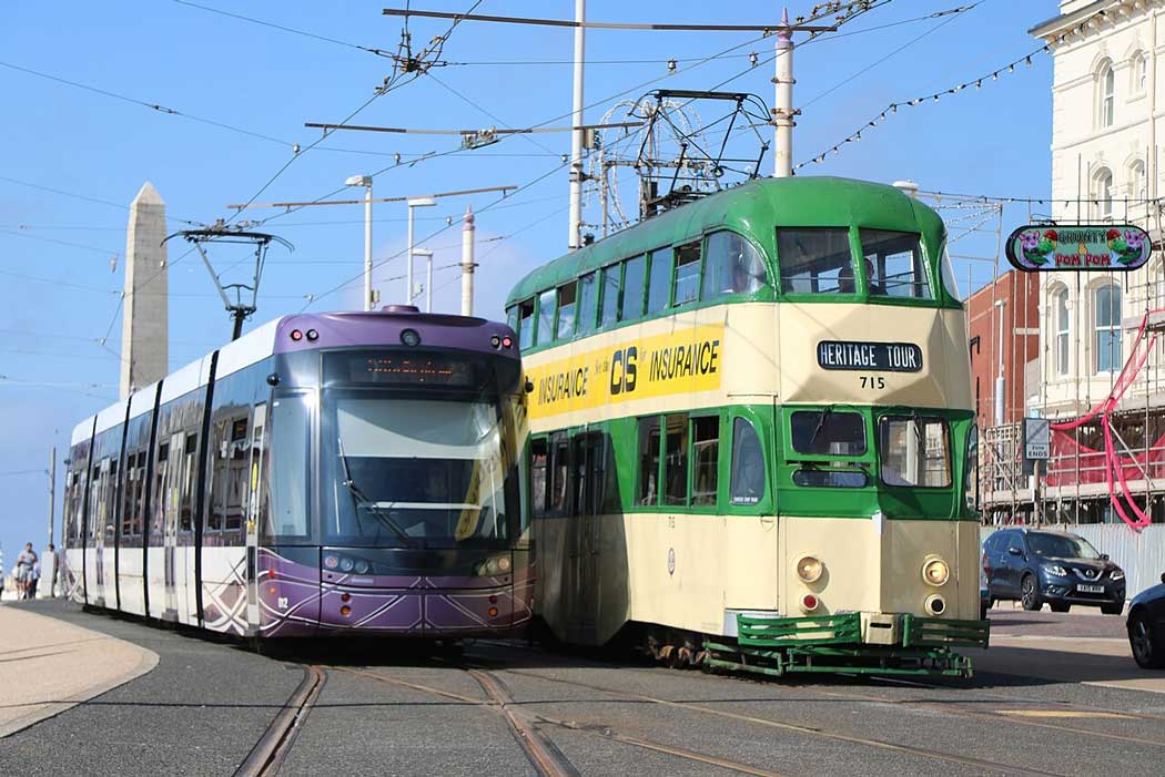 Blackpool Heritage Tram Tours use historic trams like this double-decker Balloon tram from the 1930s. (Photo: Steven’s Transport Photos [CC BY-SA 2.0])