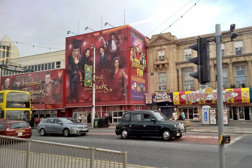 Madame Tussauds wax museum on the Promenade in Blackpool. (Photo: Chris Morgan [CC BY-SA 2.0])