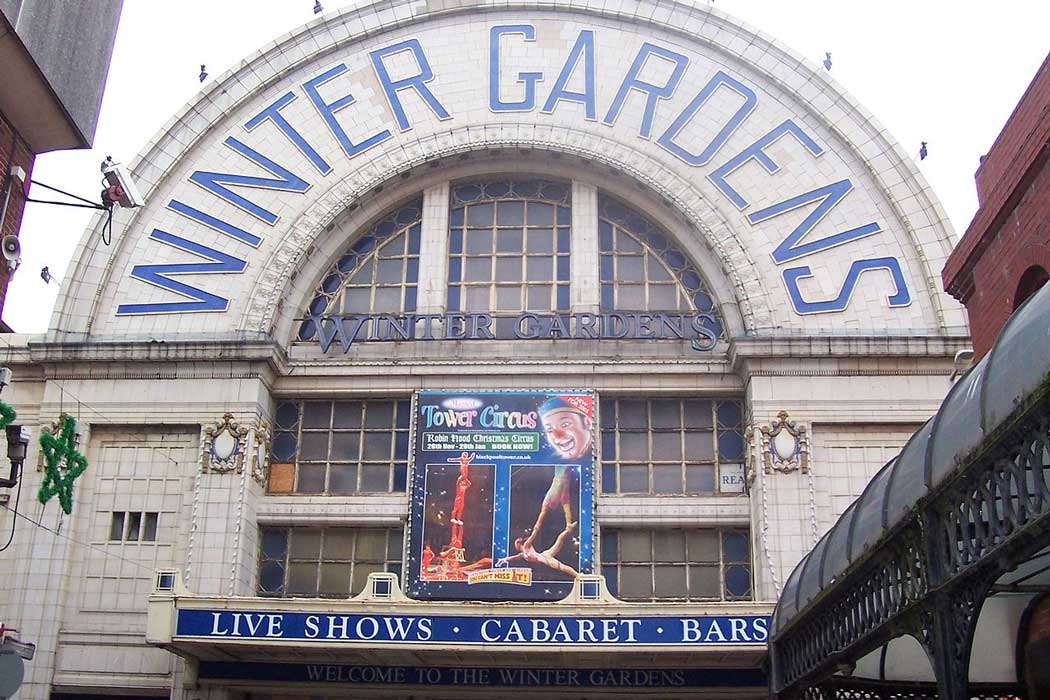 Blackpool’s Winter Gardens is a large complex comprising several theatres, ballrooms and exhibition halls. (Photo: Vuvar1 [CC BY-SA 3.0])