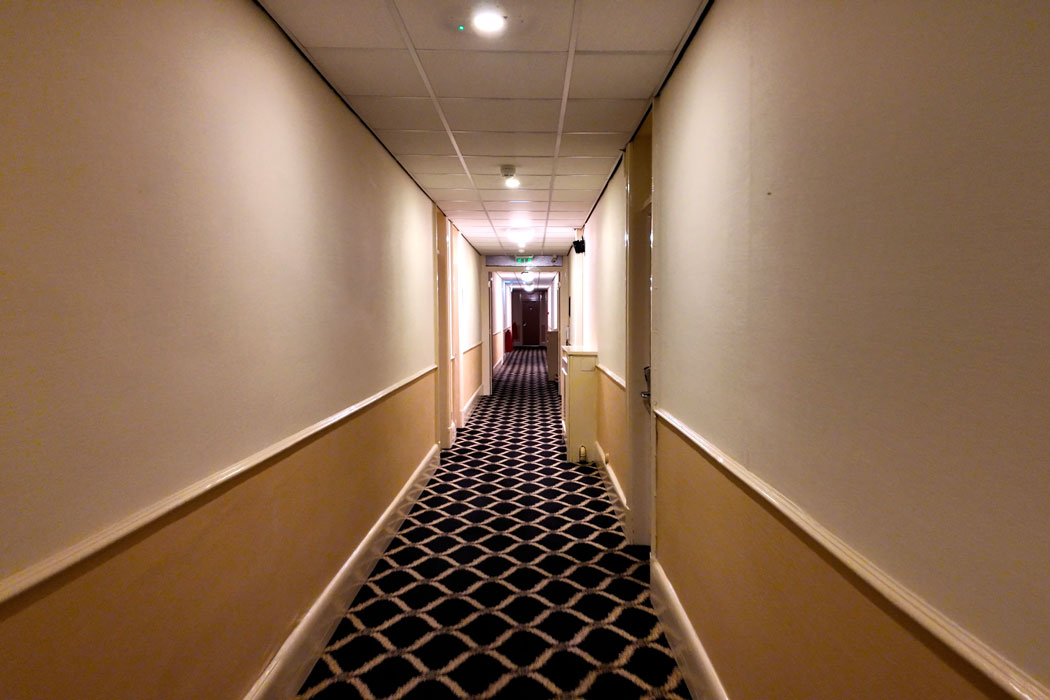 With its seemingly endless corridors, the Savoy Blackpool feels larger than a 145-room hotel. (Photo © 2024 Rover Media)