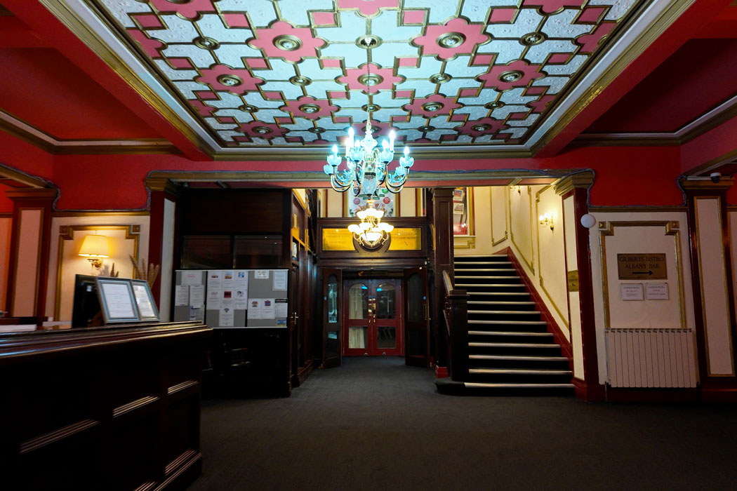 The Savoy actually looks quite grand when you walk into the hotel but it doesn’t take long to see that things have gone downhill. (Photo © 2024 Rover Media)