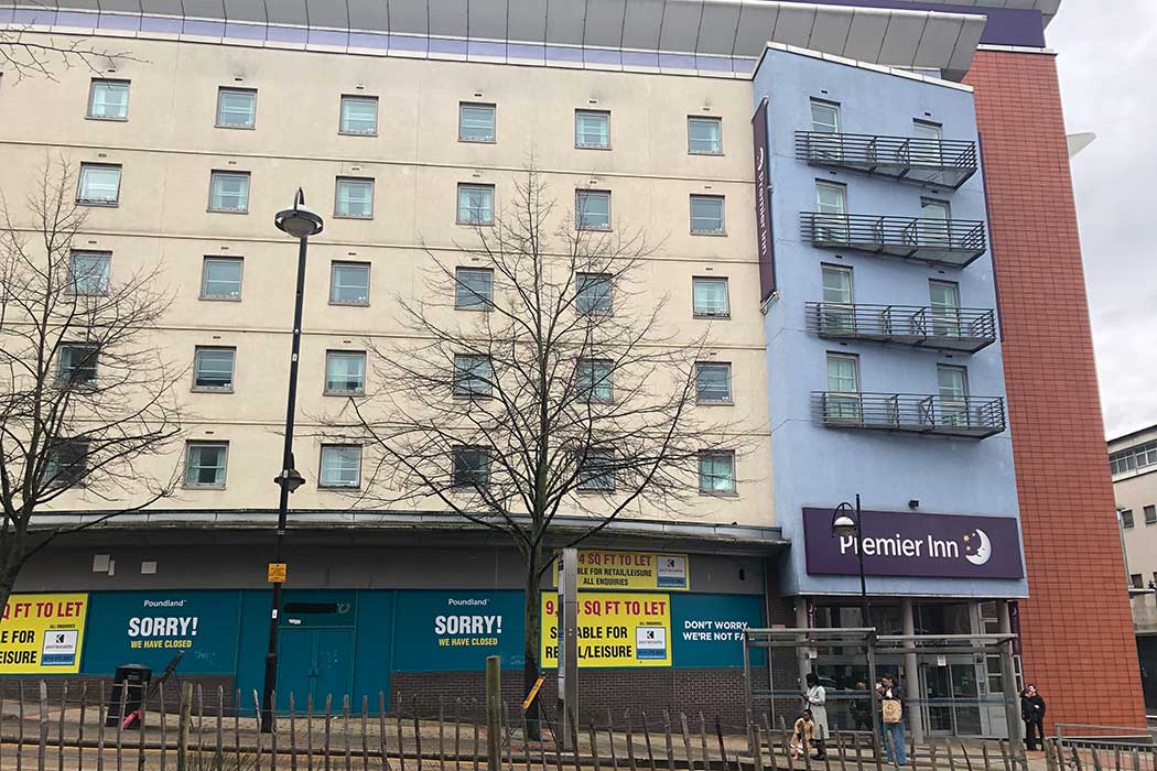 The Premier Inn Sheffield City Centre (Angel Street) hotel is a good value accommodation option in the city centre. (Photo © 2024 Rover Media)