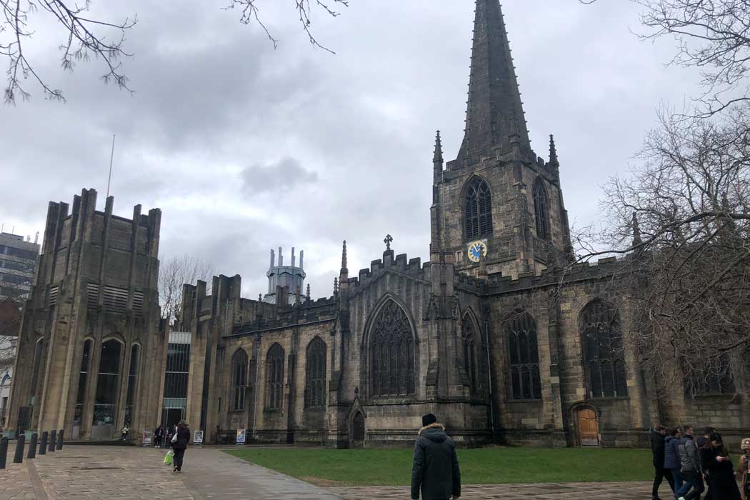 Sheffield Cathedral is one of England’s less visited cathedrals but still has an impressive history dating back around 1000 years. (Photo © 2024 Rover Media)