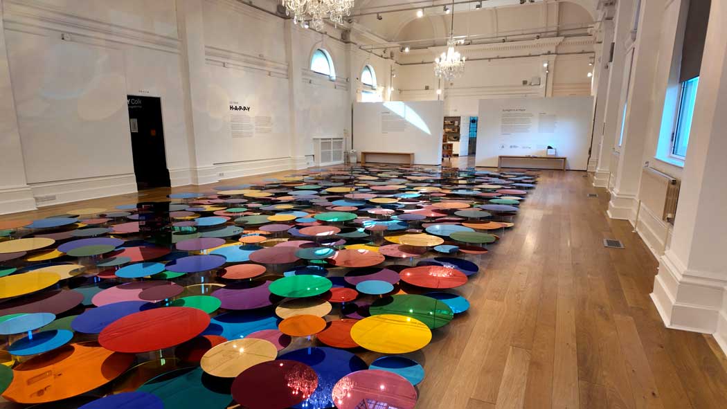 The gallery hosts a programme of temporary exhibitions. (Photo © 2025 Rover Media)
