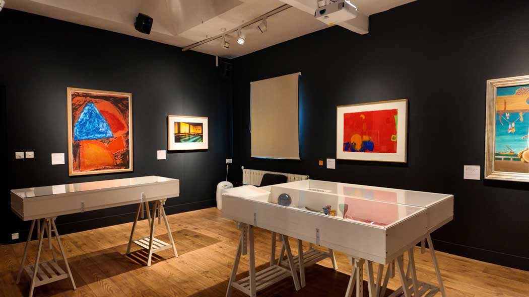 Inside the Mercer Art Gallery. (Photo © 2025 Rover Media)