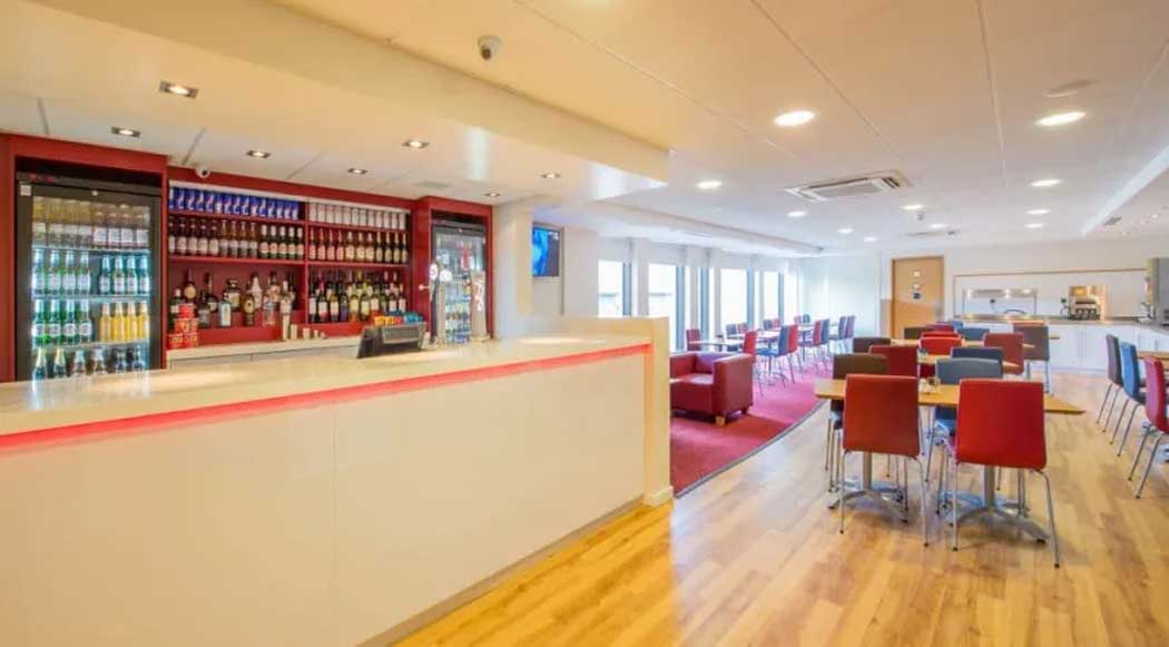 The bar and restaurant is set for an upgrade by the end of 2025. (Photo: Travelodge)