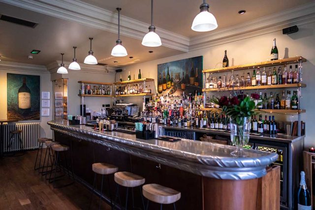 The hotel’s bar (Photo: Hotel du Vin and Bistro [CC BY-ND 2.0])